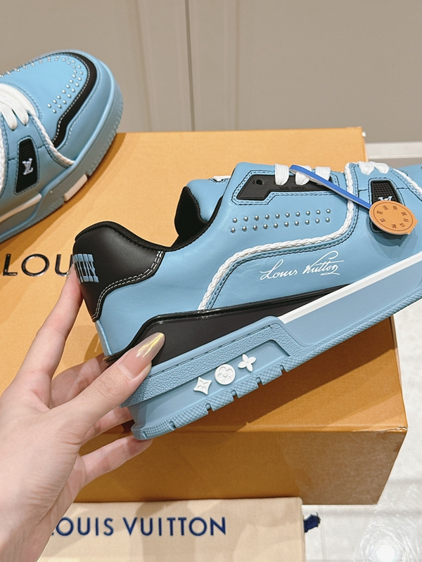 ルイヴィトン靴角部分ディテール